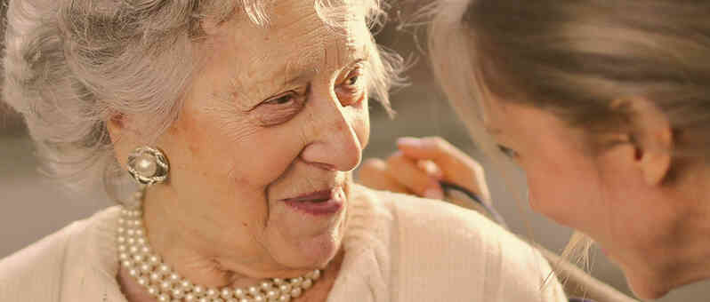  woman looking outwards